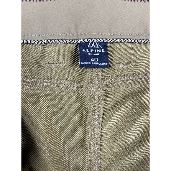 Alpine Design Shorts Men's Size 40 Hiking Trailhead Tech Lightweight Camping - Picture 5 of 9